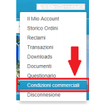 ON LINE LE TUE CONDIZIONI COMMERCIALI!